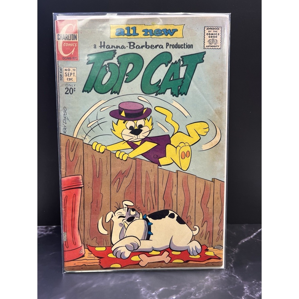 Top Cat Carlton Comics #19 4.5 1973 Hanna-Barbera
